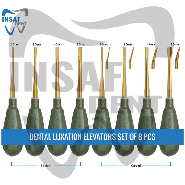 Dental Luxation Elevators Set of 8 PCS