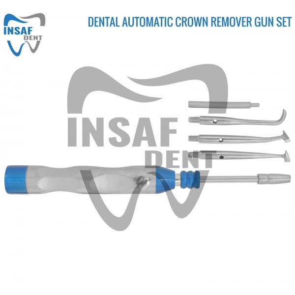 Dental Automatic Crown Remover Gun Set