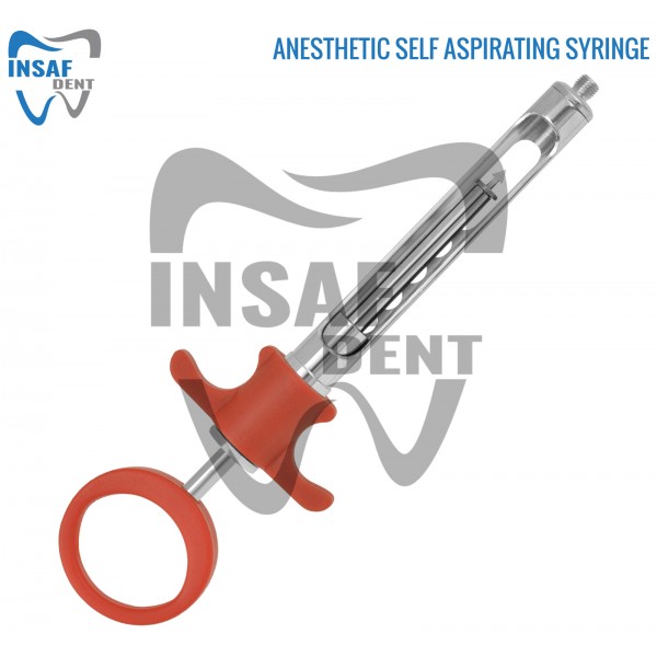 Anesthetic Self Aspirating Syringe