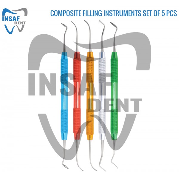 Composite Filling Instruments Set of 5 Pcs