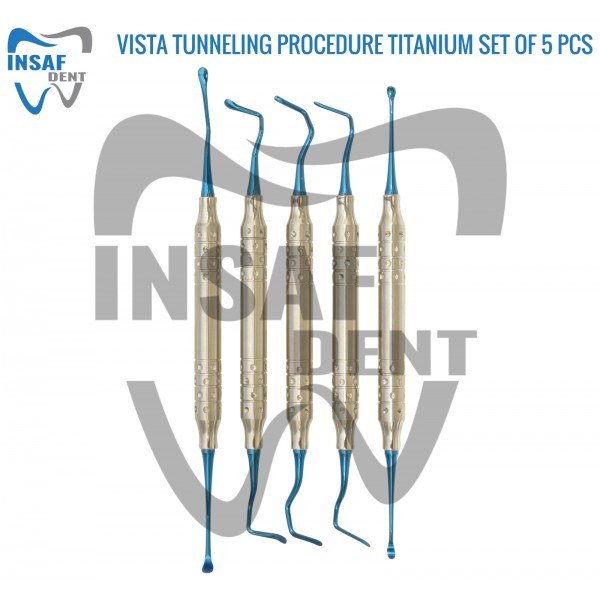 Vista Tunneling Procedure Titanium Set of 5 Pcs