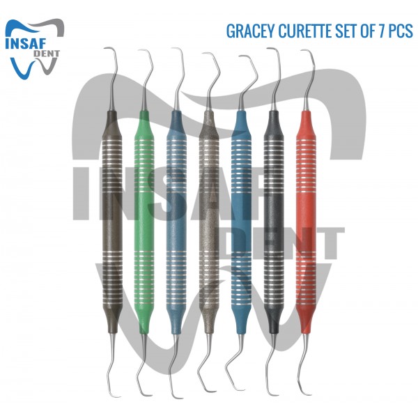 Gracey Curette Set Of 7 Pcs