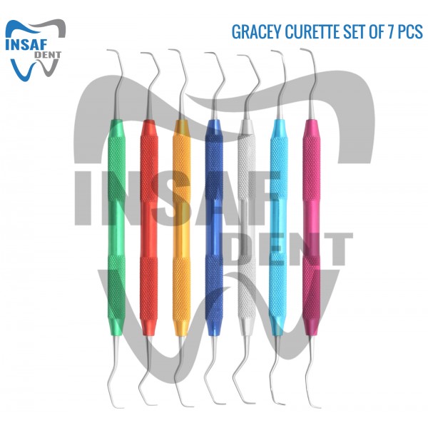 Gracey Curette Set Of 7 Pcs