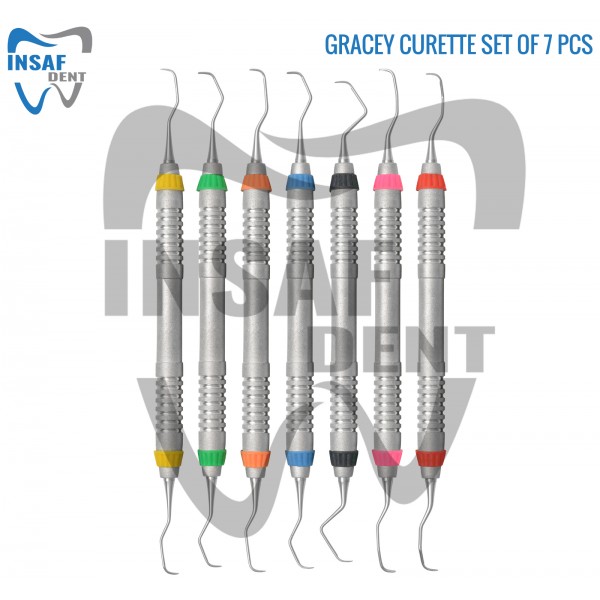 Gracey Curette Set Of 7 Pcs