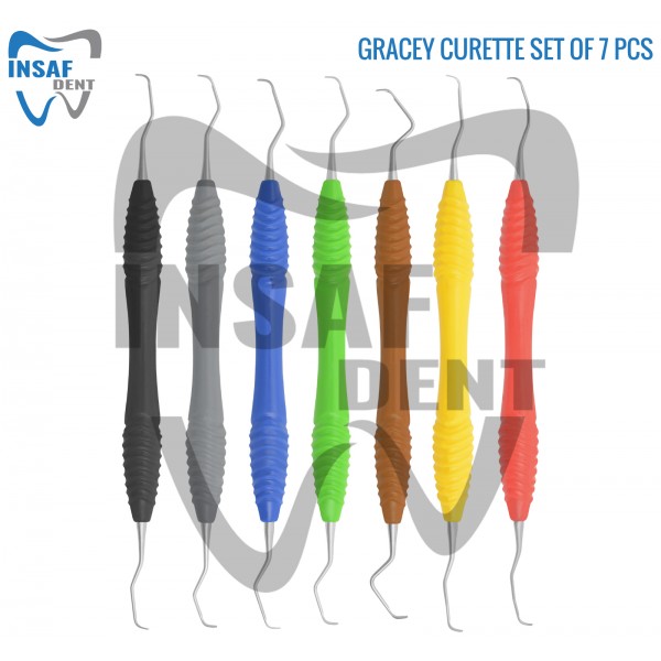 Gracey Curette Set Of 7 Pcs