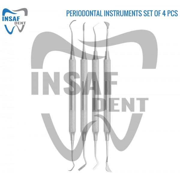 Periodontal Instruments Set of 4 Pcs