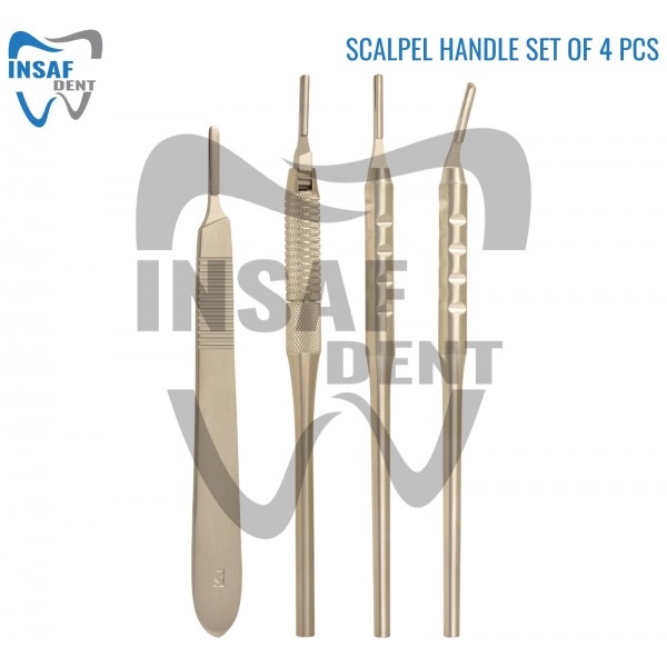 Scalpel Handle Set of 4